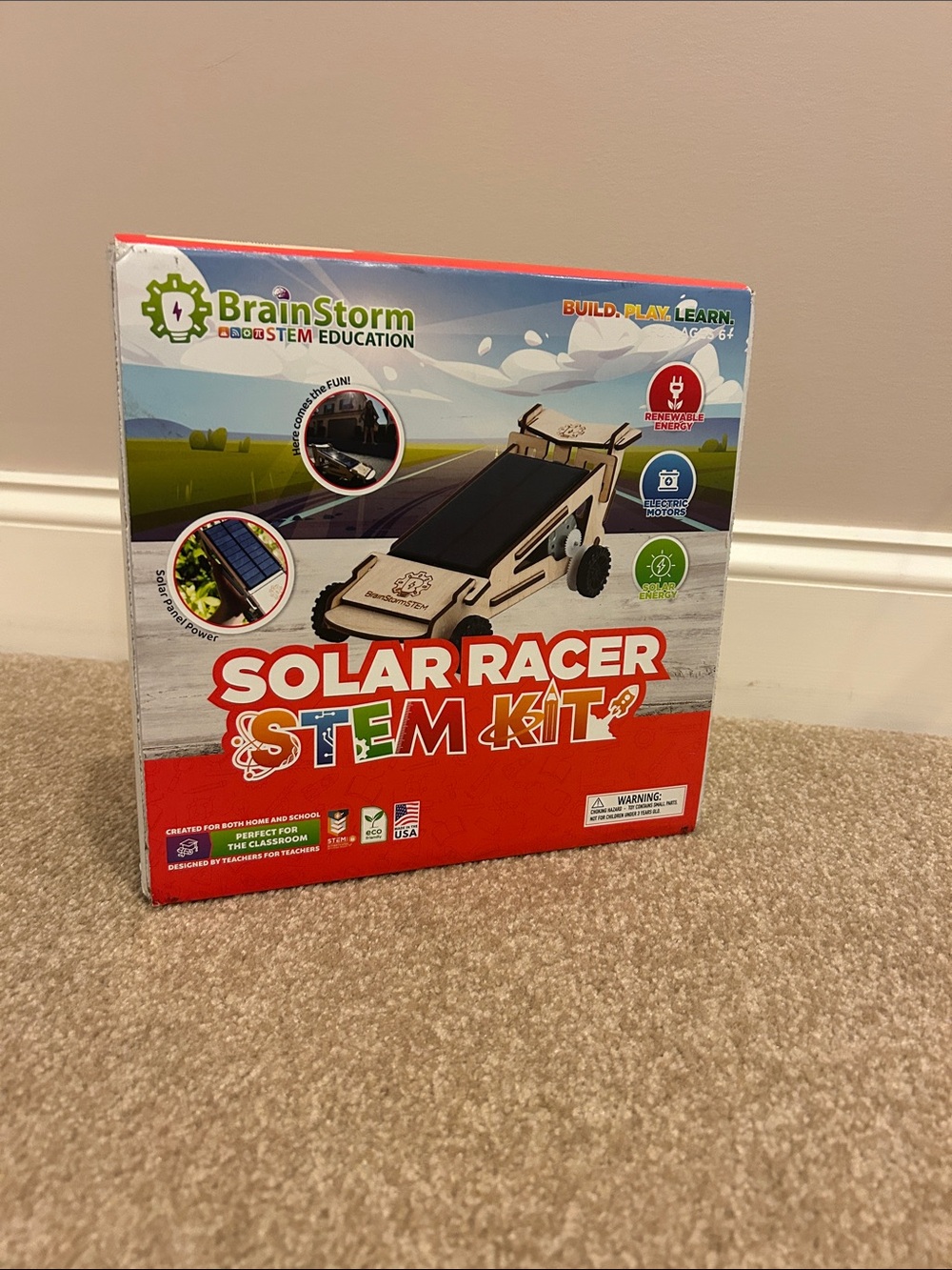 BRAND NEW brainstorm solar racer stem kit